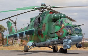 Ми-24П ВВС Армении.